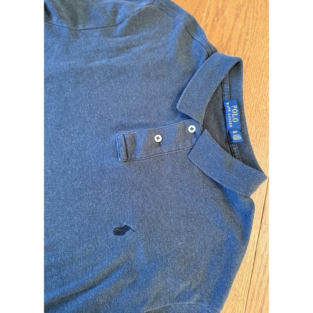Polo Ralph Lauren Men's Polo Shirt XL Classic Fit 100% Cotton Dark Gray